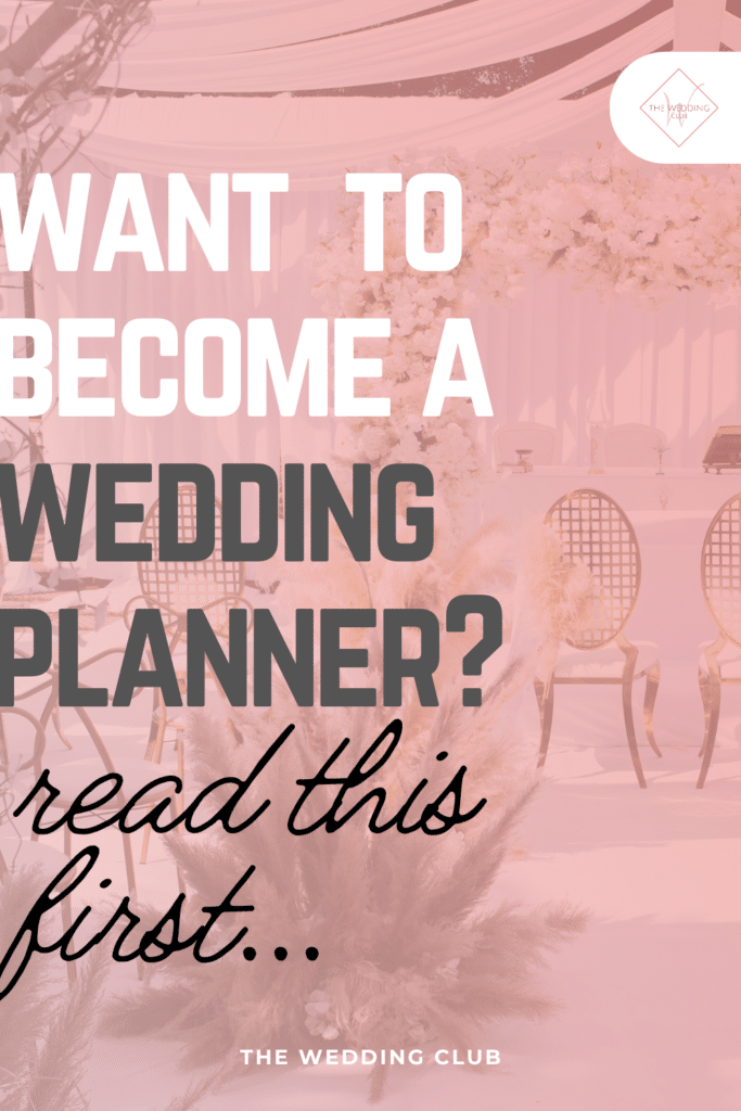 The pros and cons of being a wedding planner - The Wedding Club