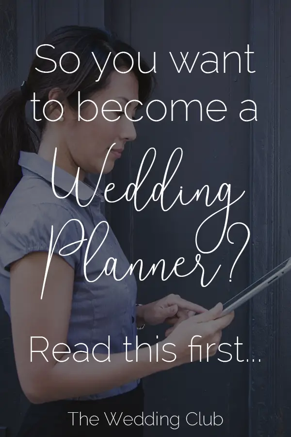 Wedding planner: Making the career change! - want to become a wedding planner? We look at the pros and cons of being a wedding planner, to help you decide!