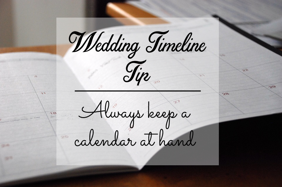 calendartip THE WEDDING CLUB