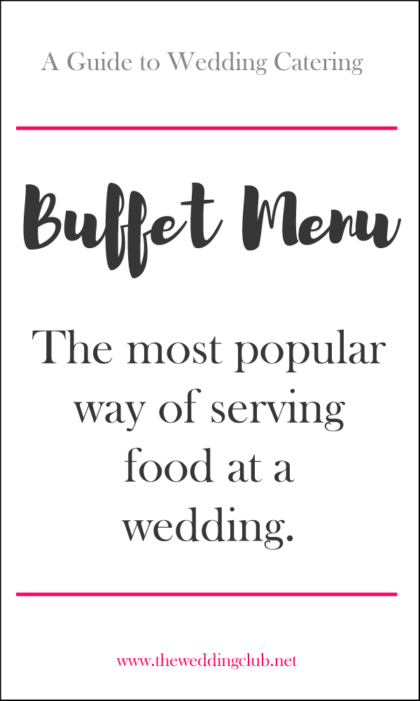 Buffet Menu