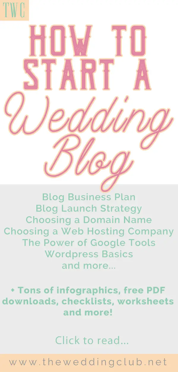 How to start a wedding blog - start a blog, how to