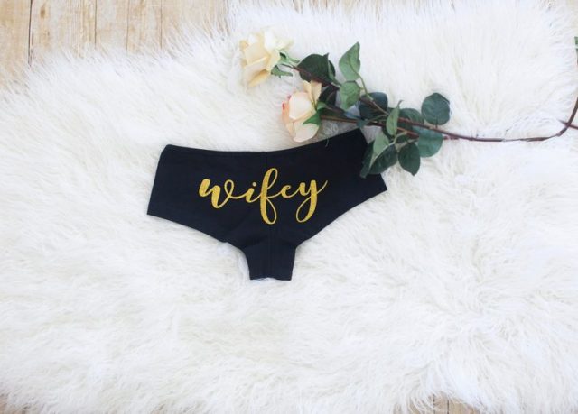 Wifey underwear by Figandvine