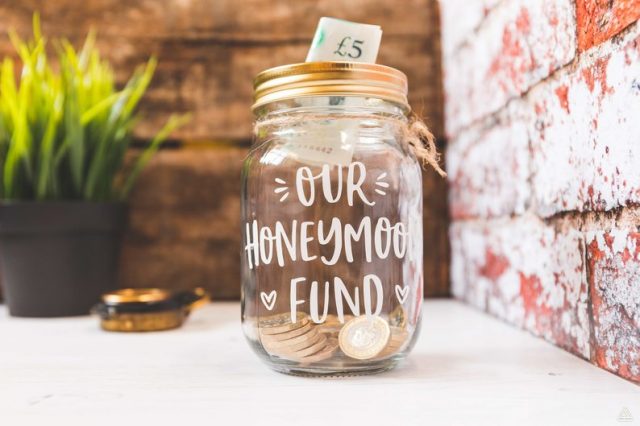 Honeymoon Fund Savings Jar by WanderCollective