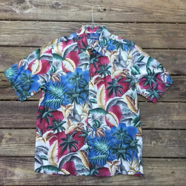 Maroon Vintage Hawaiian Shirt by HandpickedHawaiian