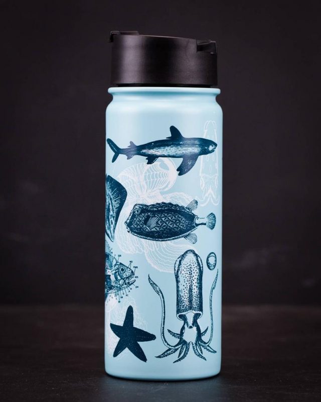 Marine Biology Travel Mug by CognitiveSurplus