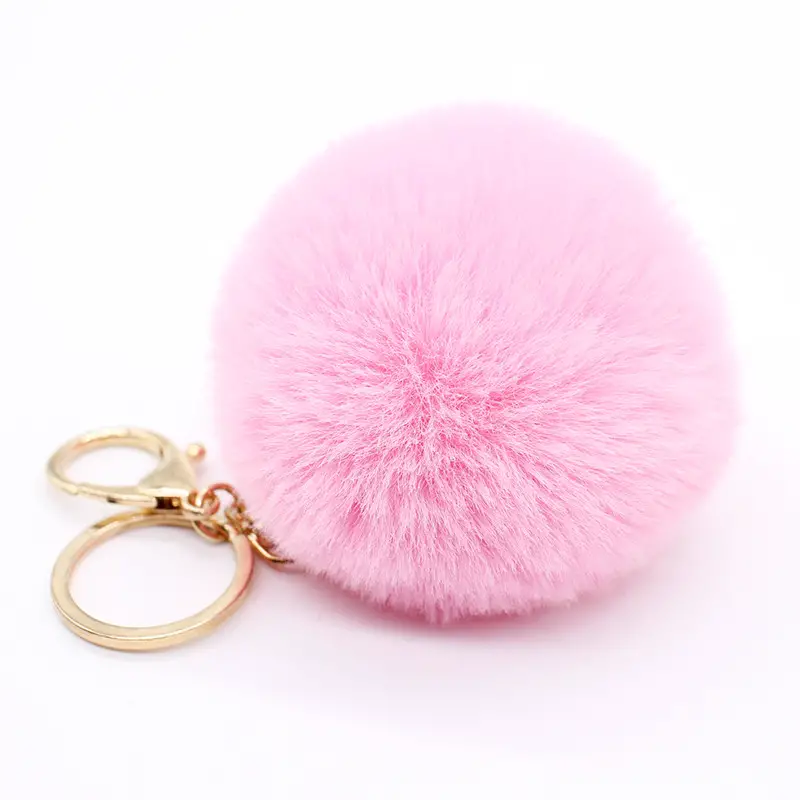 Soft cute fluffy handbag accessory key chain #afflink