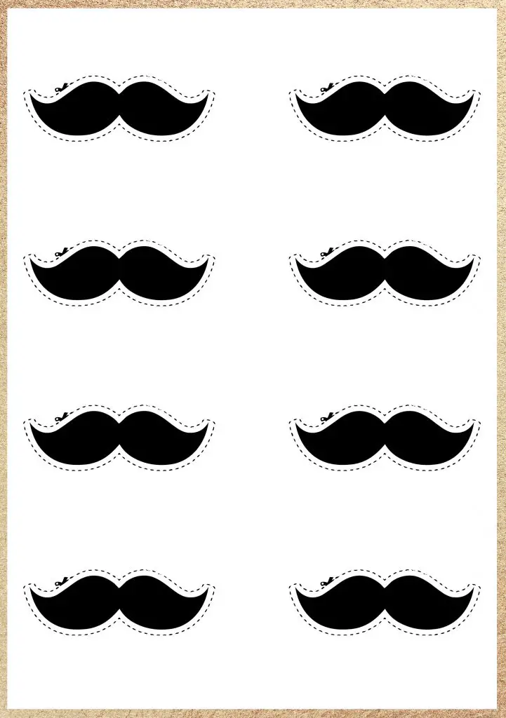 mustaches bridal shower game free download #bridalshower free bridal shower printable