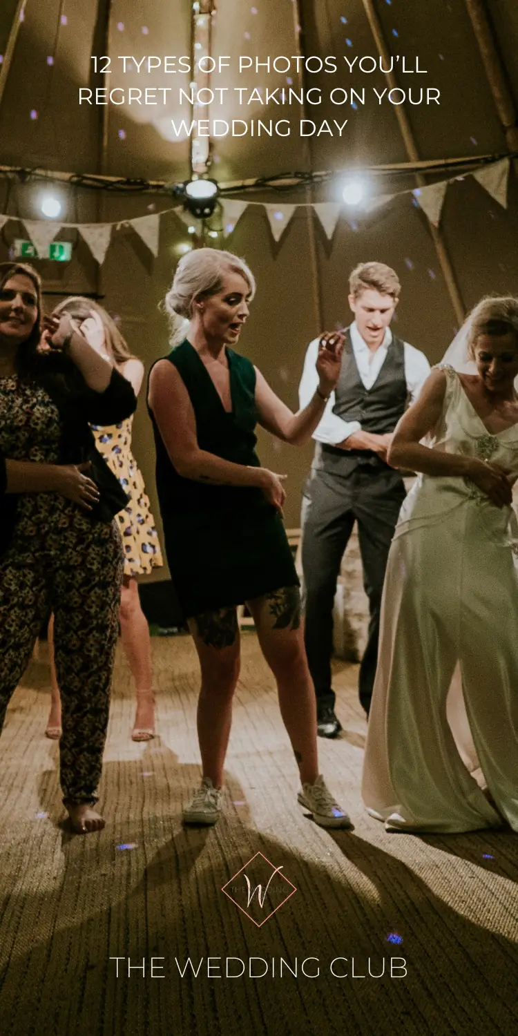 12 Types of Photos you’ll regret not taking on your wedding day - 4. Laughter Unleashed_ Candid Dance Floor Shenanigans 1 - The Wedding Club
