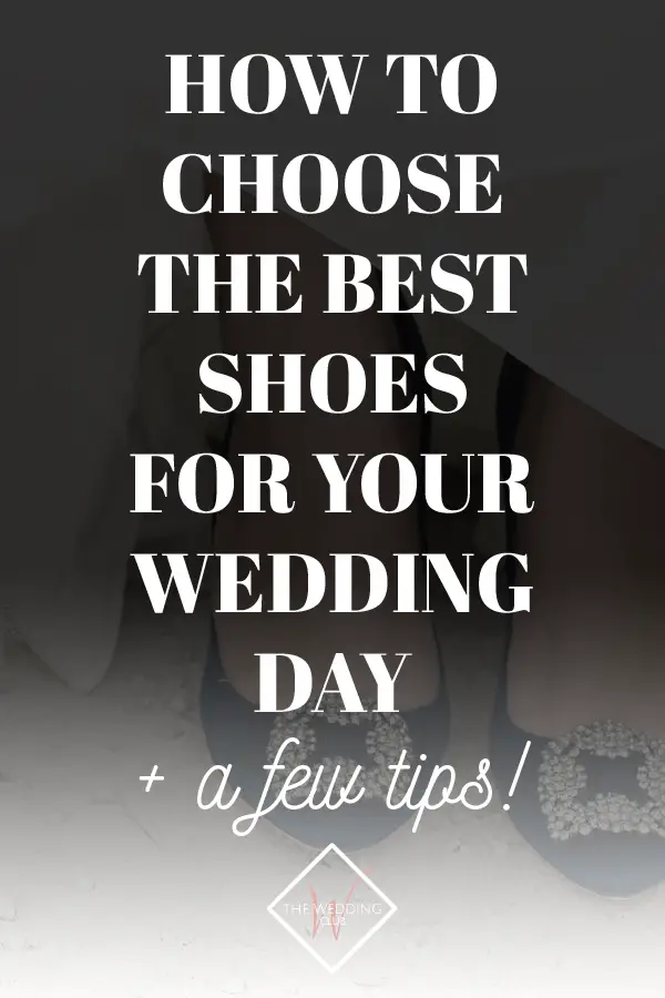 How to choose the best shoes for your wedding day - Slipping your feet into your wedding shoes before walking down the aisle is just one of those magical moments on your big day! Remember: You will wear your wedding shoes all day long (and all night). Make sure you choose the right wedding shoes you’ll feel comfortable in until the last wedding guest leaves. Of course, you can also have wedding shoes for the day, and slip into a different pair in the evening.. We have created this post to help you choose your wedding shoes, as well as a few helpful tips!