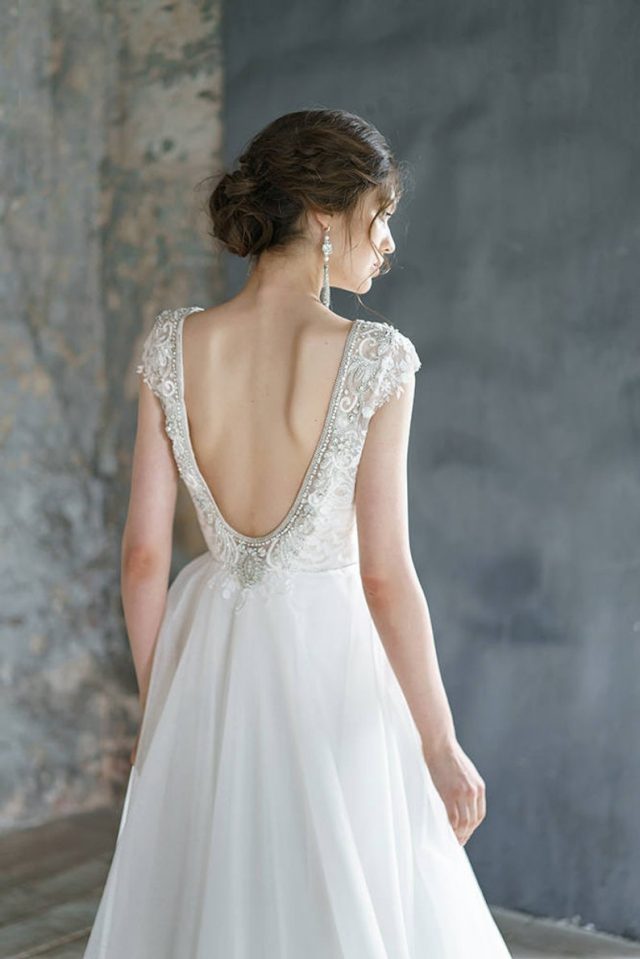 ANIMAISA/ Embroidered wedding dress by VICTORIASPIRINA