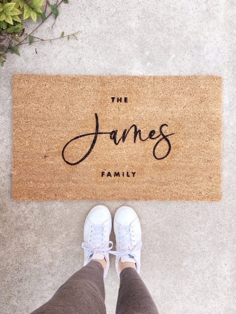 Custom Doormat- personalized doormat, Last Name Doormat, Welcome Mat, Name Doormat, Custom Wedding Gift, Housewarming Gift