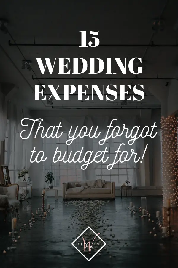 15 Wedding expenses that you forgot to budget for! It is no secret that weddings are becoming more expensive every year. And when it comes to your wedding expenses, like we always mention: you need to budget, budget, budget! (To avoid falling into debt, of course!) However, even the most meticulous bride, with her pristine planner under her arm and her phone's calendar constantly throwing reminders out - can forget to budget for *every little thing*... So we thought it best to create a list of common wedding items which most couples forget to budget for. 15 Wedding expenses that you forgot to budget for!