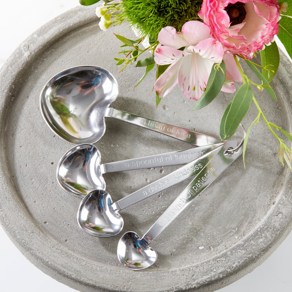 Love Beyond Measure Heart Shaped Measuring Spoons