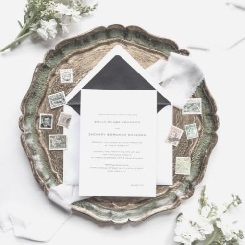 15 Golden tips for your wedding invitations and stationery