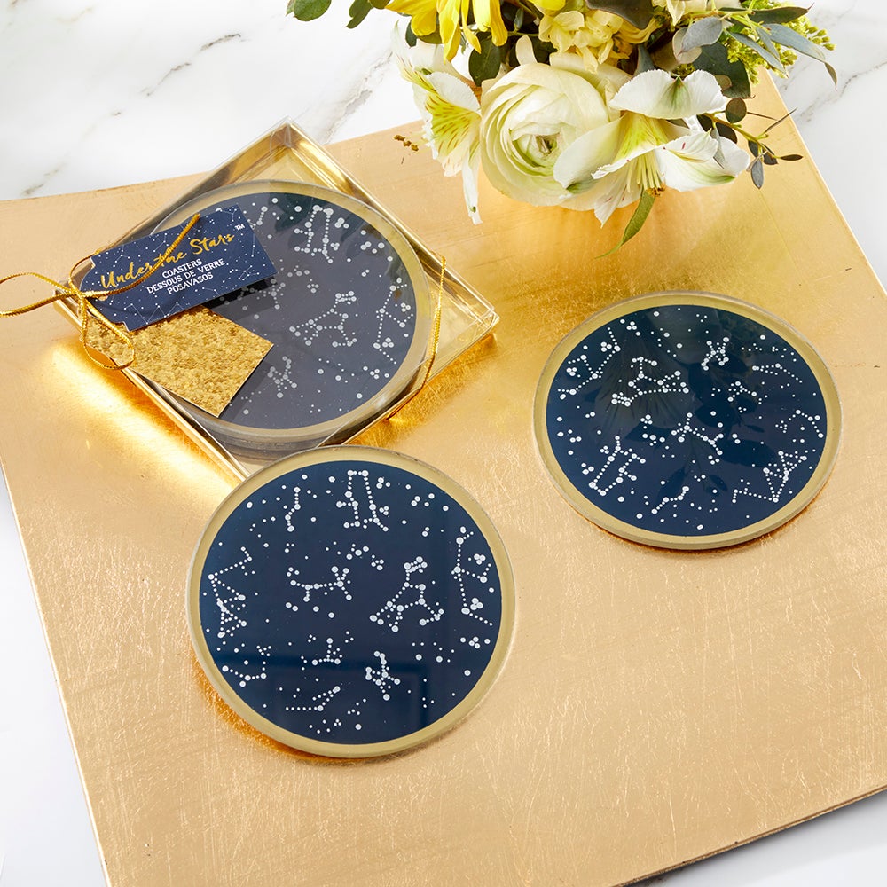 Under the Stars Glass Coaster (Set of 2)