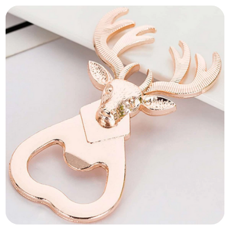 42+ Adorable wedding favors for the kitchen - 1pc Deer Design Opener - The Wedding Club