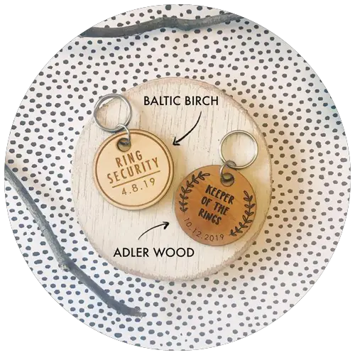 Custom dog wedding tags by PrintSmitten | 23+ Ways to include your dog in your wedding - These dog wedding ideas are perfect for the couple who wants to include their favorite pup on their big day!