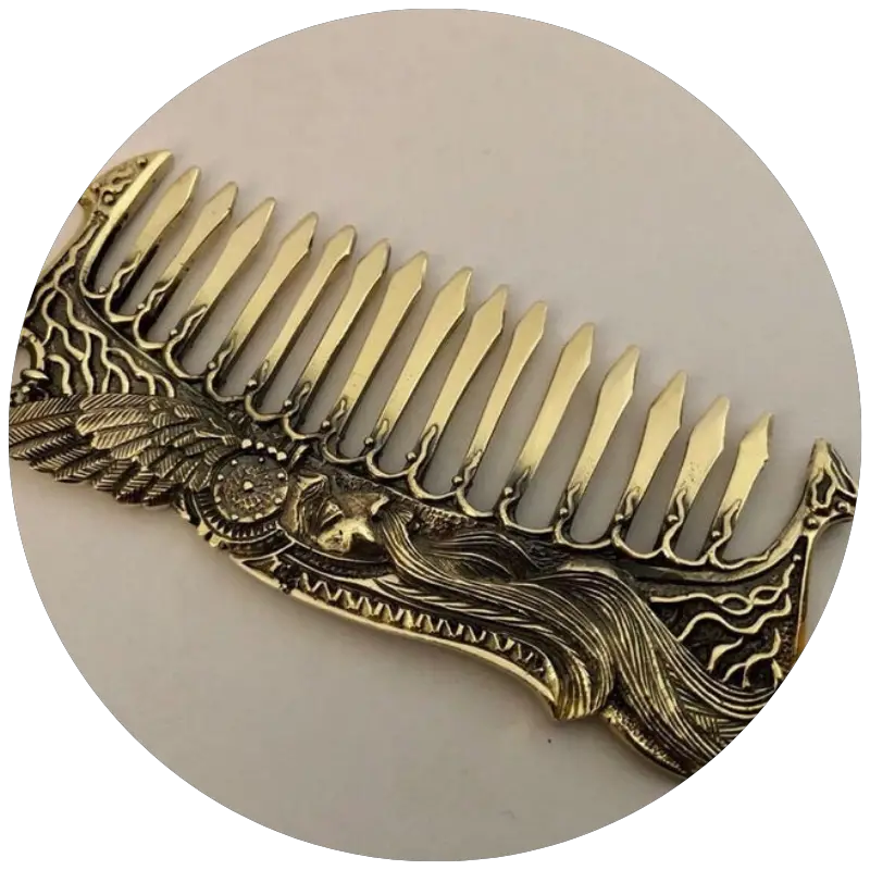 nordic wedding theme comb