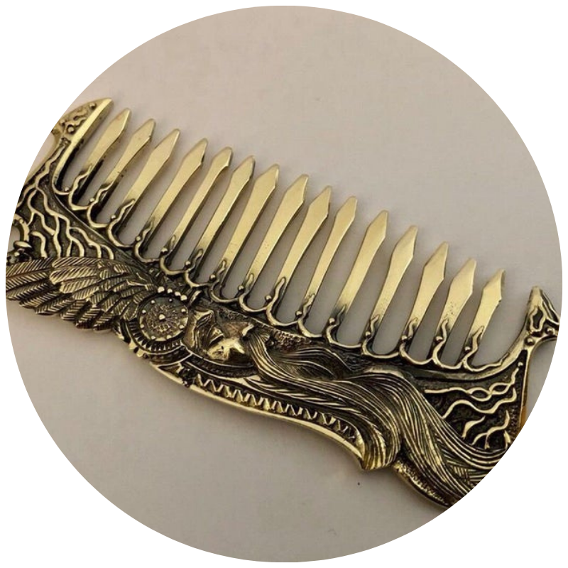 nordic wedding theme comb