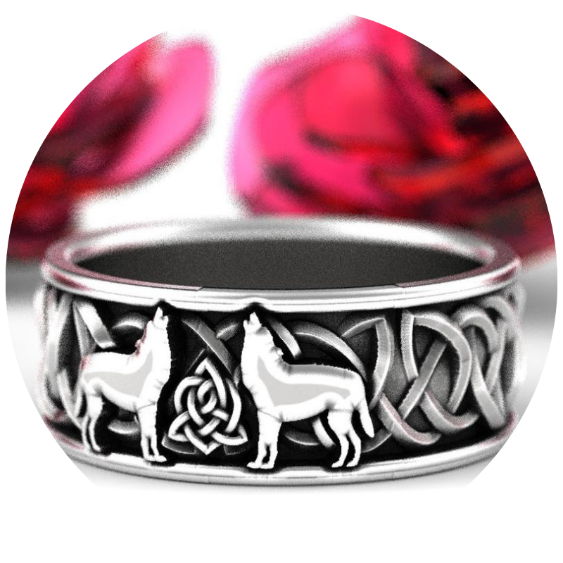 nordic wedding theme ring 2