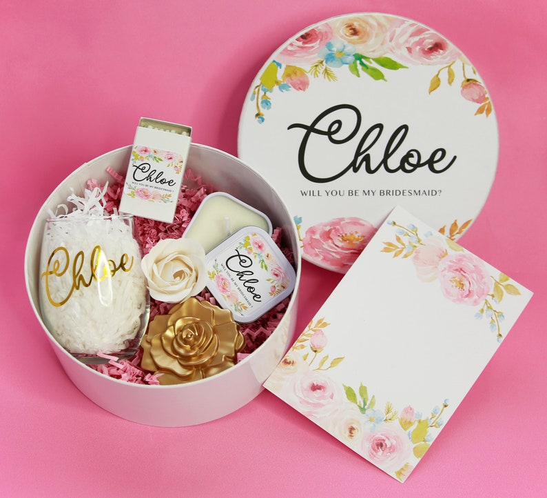 Bridesmaid Proposal Box by chloegigis