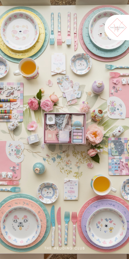 4 - Ensuring Safety and Comfort - 43 Things to add to the kiddies table at your wedding - The Wedding Club