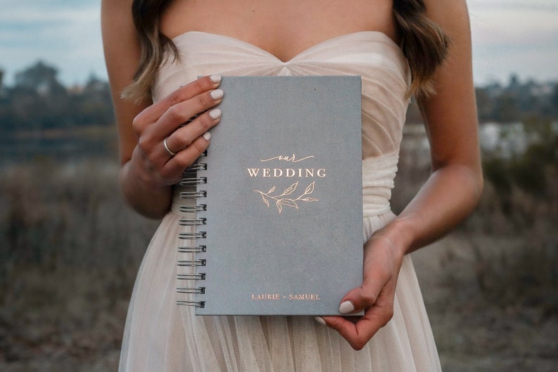 Our Wedding Planner Book by ThePaperMemory on Etsy - 16 Fantastic Wedding Planners - The Wedding Club