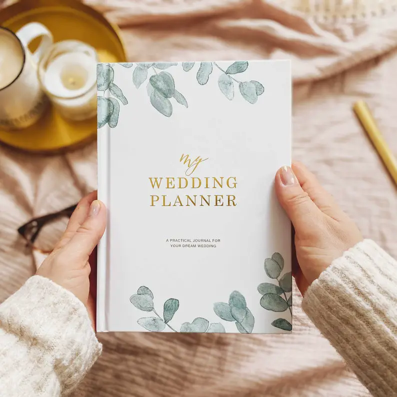Luxury Wedding Planner Book by BlushAndGoldInvites on Etsy - 16 Fantastic Wedding Planners - The Wedding Club