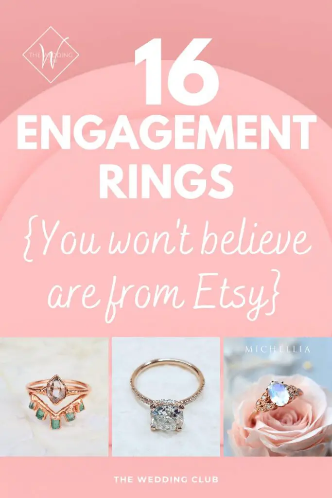 16 Engagement rings you won't believe are from Etsy