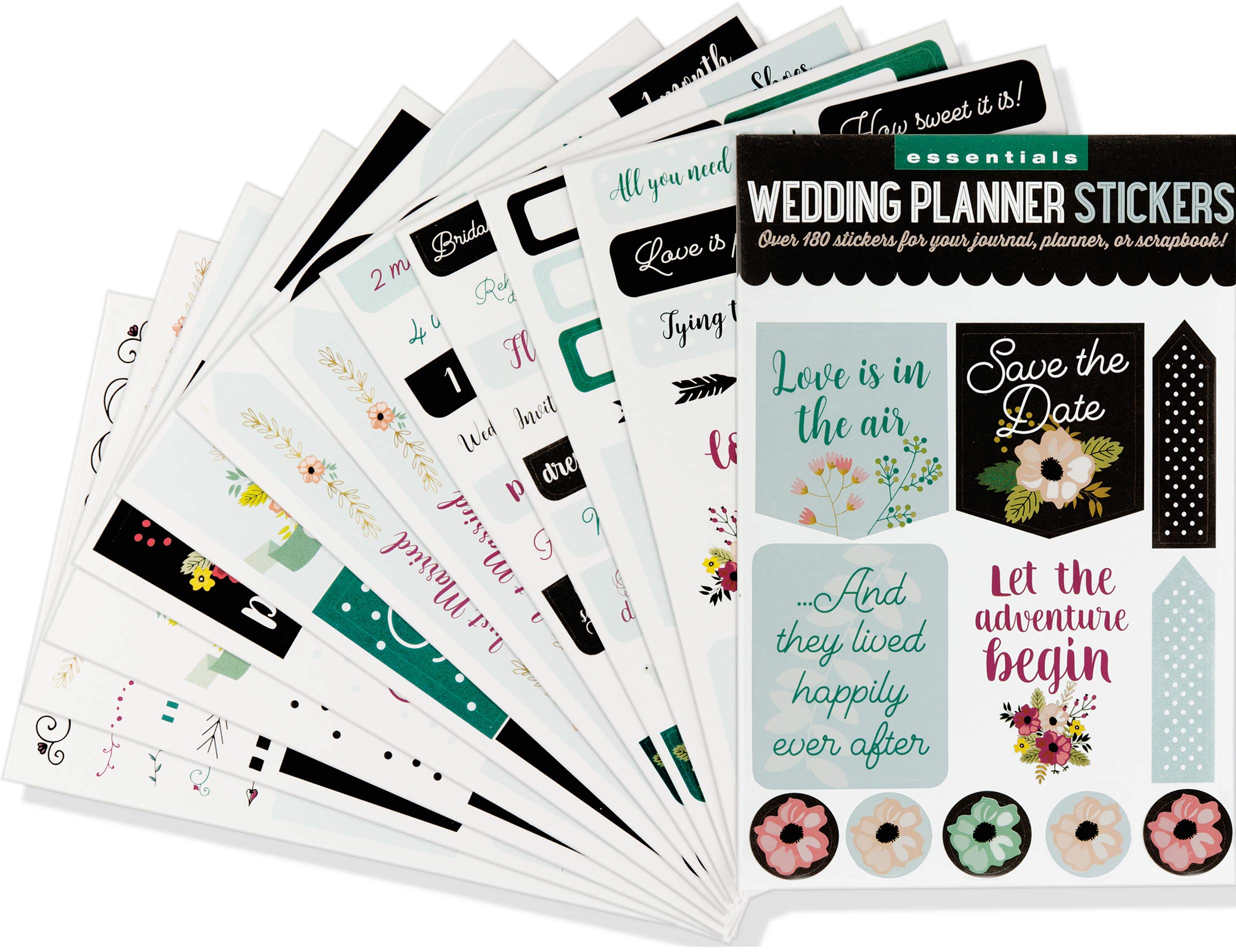 Essentials Wedding Planner Stickers (set of 180 stickers) by Inc. Peter Pauper Press on Amazon
