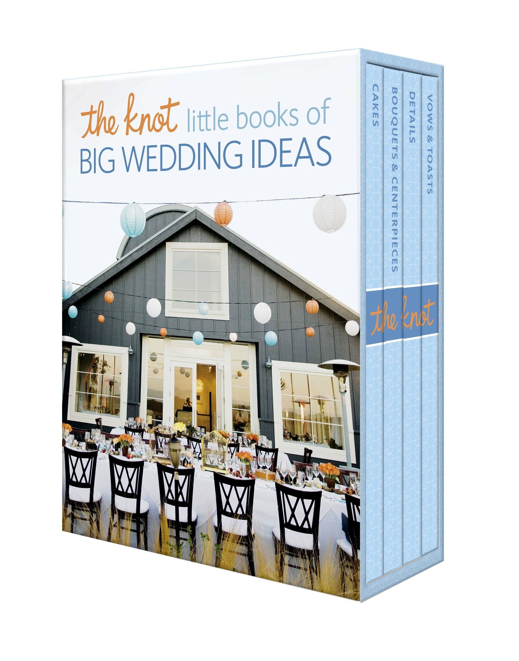 The Knot Little Books of Big Wedding Ideas: Cakes; Bouquets & Centerpieces; Vows & Toasts; and Details by Editors of The Knot on Amazon