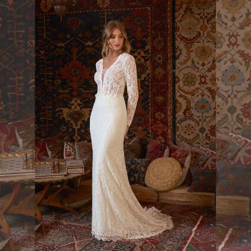 Indie Wedding Dress by Azazie