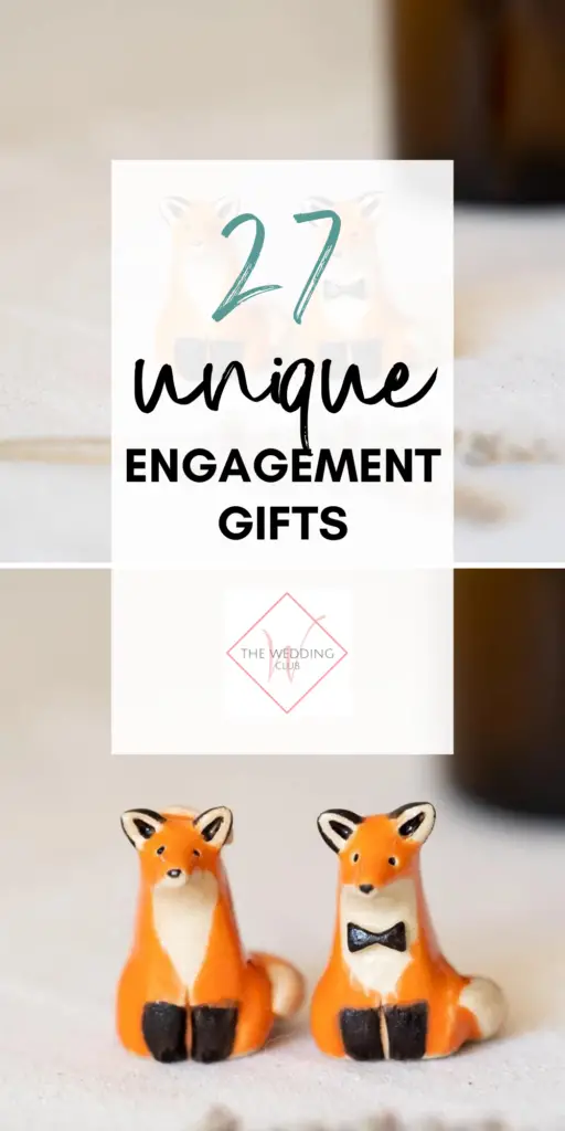 1. 27 Unique Engagement Gifts for the Couple - The Wedding Club