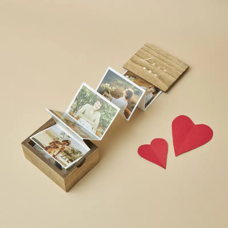 49. Pull Out Photo Memory Box by UmitheCarpenter on Etsy - 75 Best wedding gifts for couples - The Wedding Club
