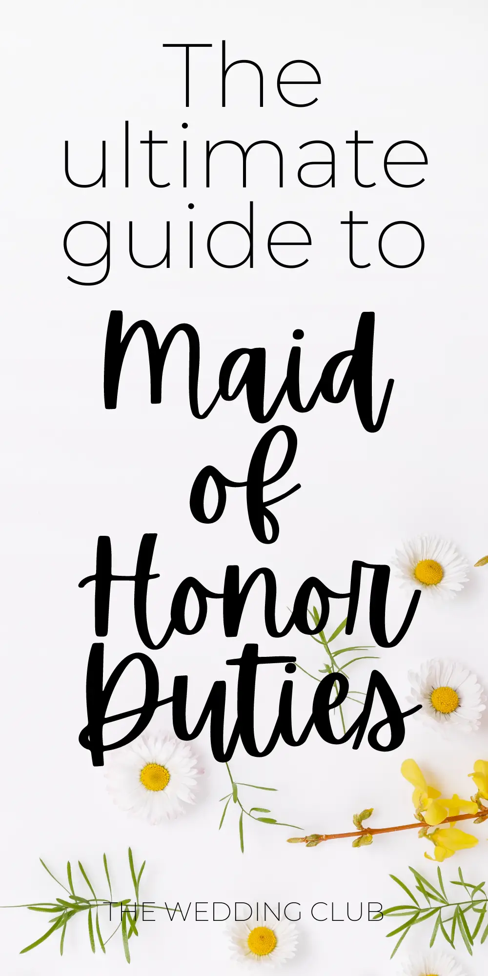 5. Ultimate Guide to Maid of Honor Duties A Comprehensive Wedding Responsibilities Checklist - The Wedding Club