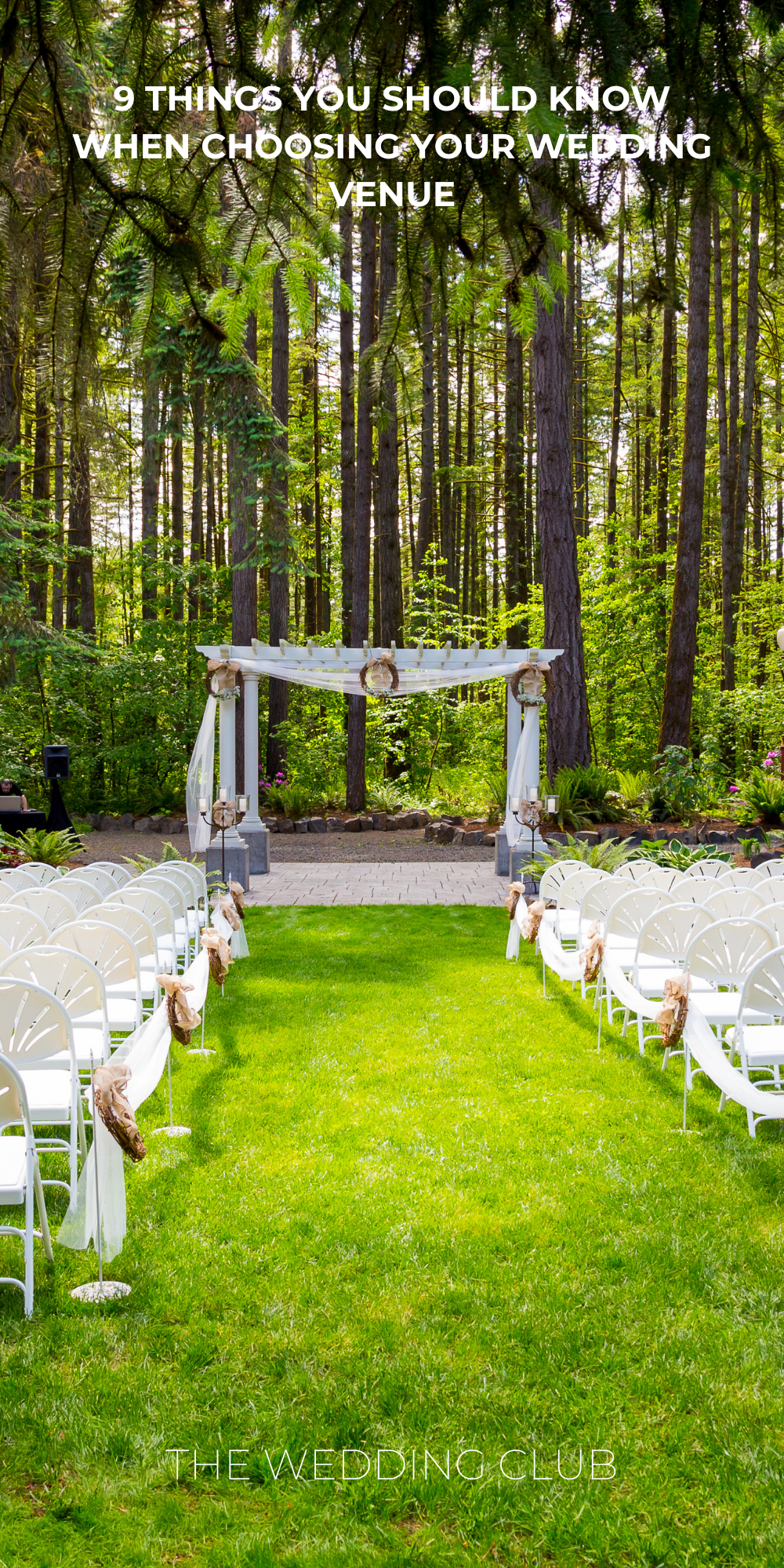 9 Things you should know when choosing your wedding venue - The Wedding Club