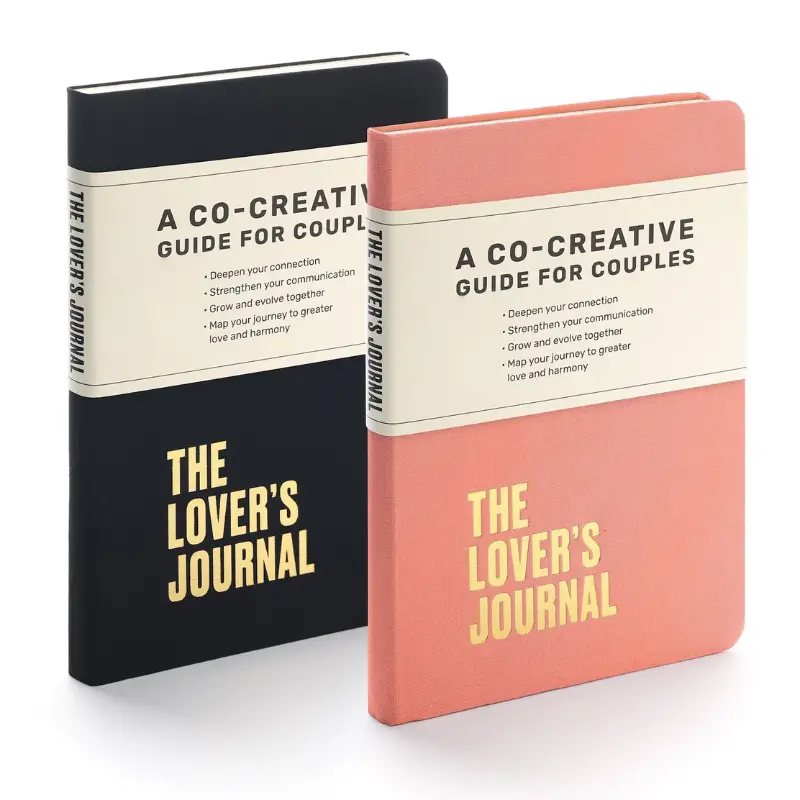 65. Couple's Journals for a Great Relationship by Loversunlimited on Etsy - 75 Best wedding gifts for couples - The Wedding Club