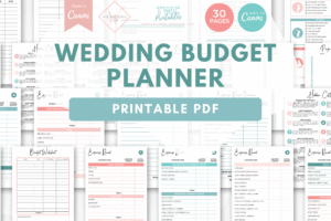 Wedding Budget Planner - The Wedding Club X TWCprintables