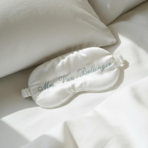Sleep Mask Bride to Be by JandJModernDesigns on Etsy - 25 Wedding Morning Gifts Bride - The Wedding Club